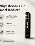 WooS x OilyPod Aromatherapy Nasal Inhaler – RESET