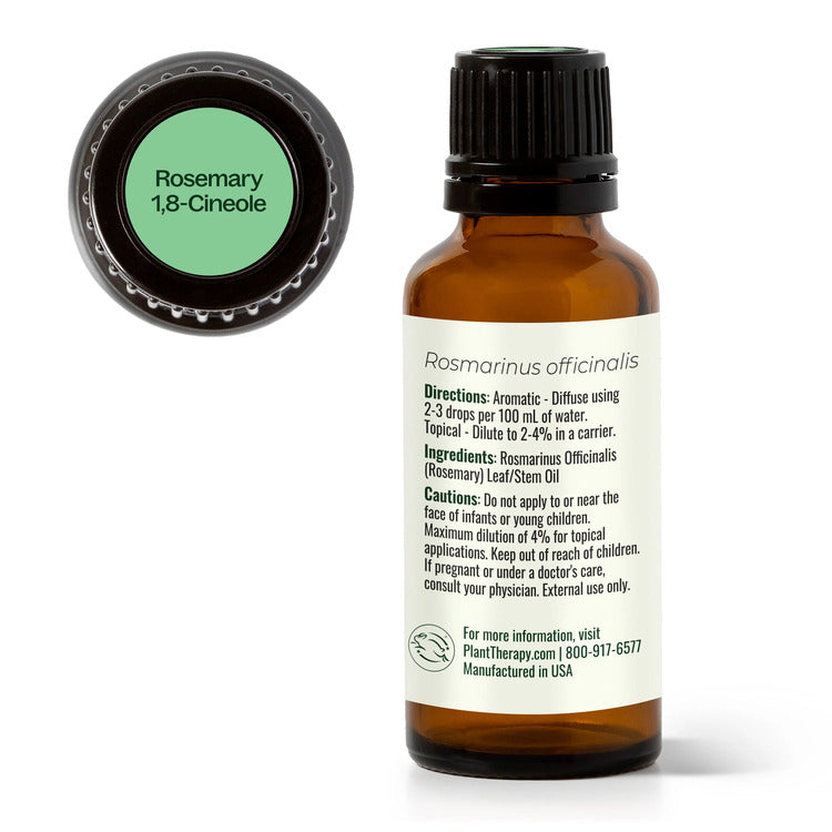 Plant Therapy Rosemary 1,8-Cineole Essential Oil