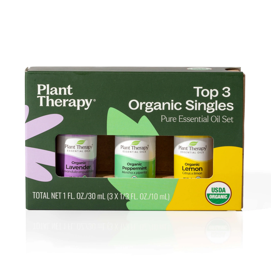 Plant Therapy Top 3 Organic Singles Set