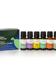 Plant Therapy Top 6 Organic Singles Essential Oil Set