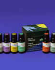 Plant Therapy Top 6 Organic Singles Essential Oil Set