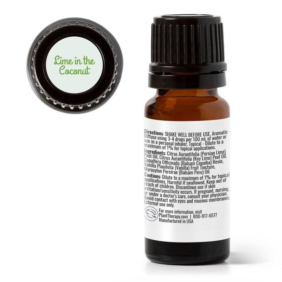 Plant Therapy Lime in the Coconut Essential Oil Blend