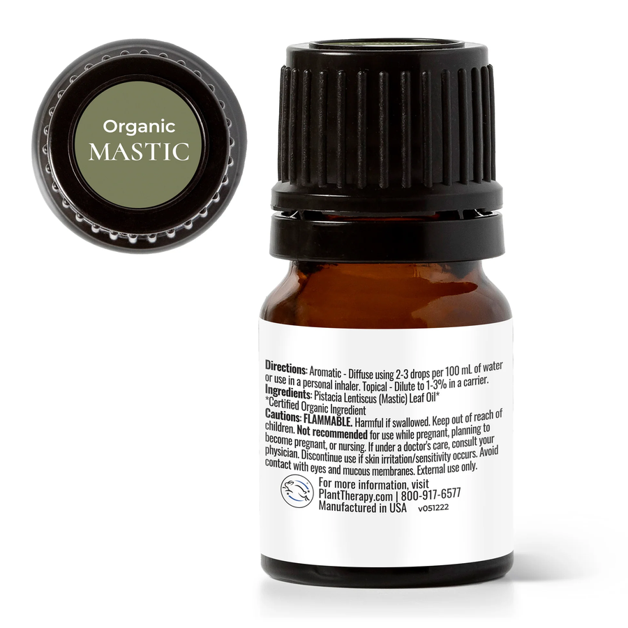 Plant Therapy Organic Mastic Essential Oil 2.5ml