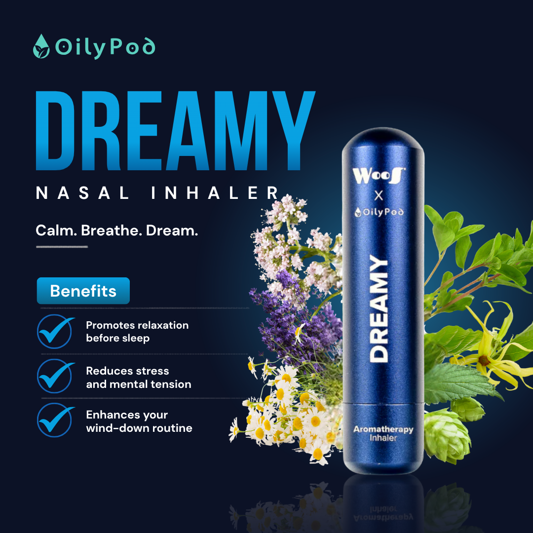 WooS x OilyPod Aromatherapy Nasal Inhaler - DREAMY