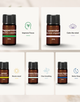 OilyPod Essential Oil Sampler Set (5 x 2ml)