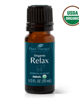 Plant Therapy Relax Organic Essential Oil Blend