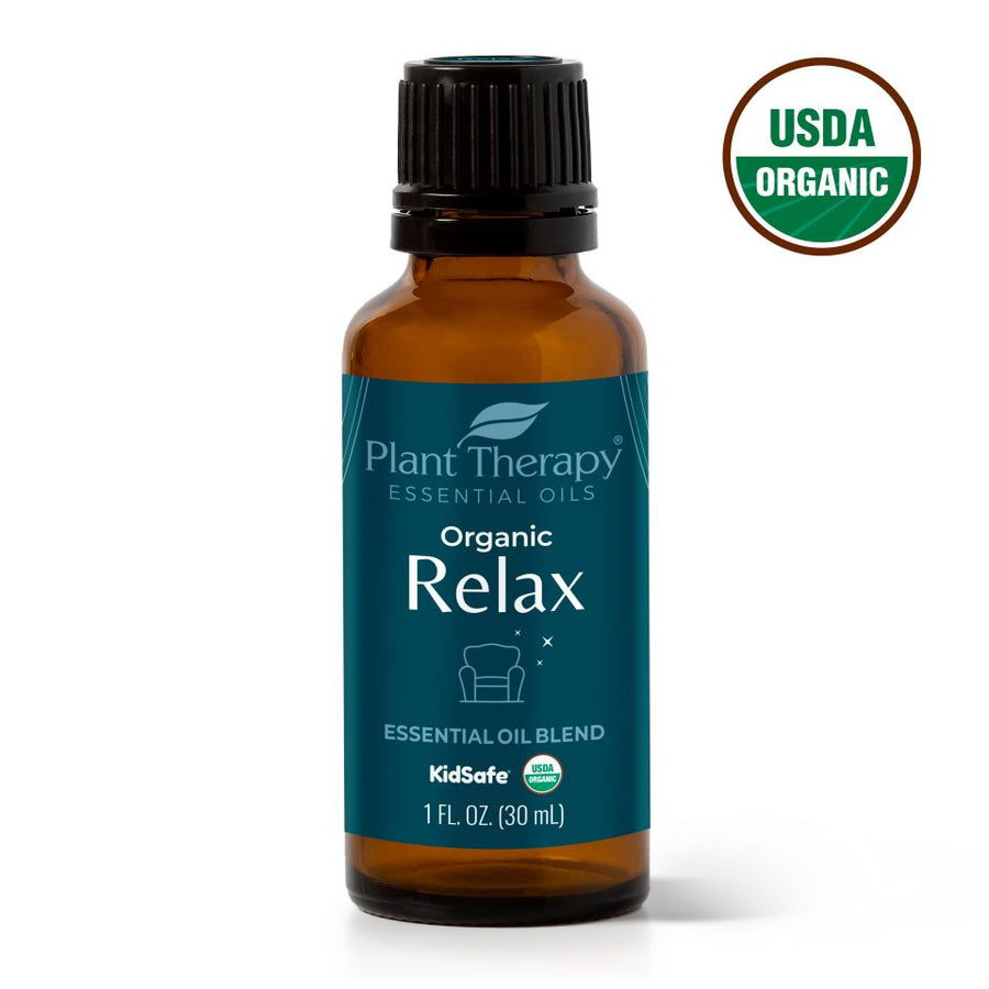 Plant Therapy Relax Organic Essential Oil Blend