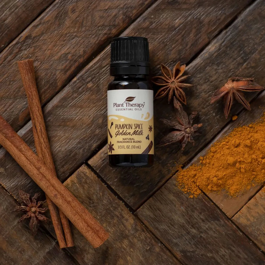 Plant Therapy Pumpkin Spice Golden Milk Natural Fragrance 10ml