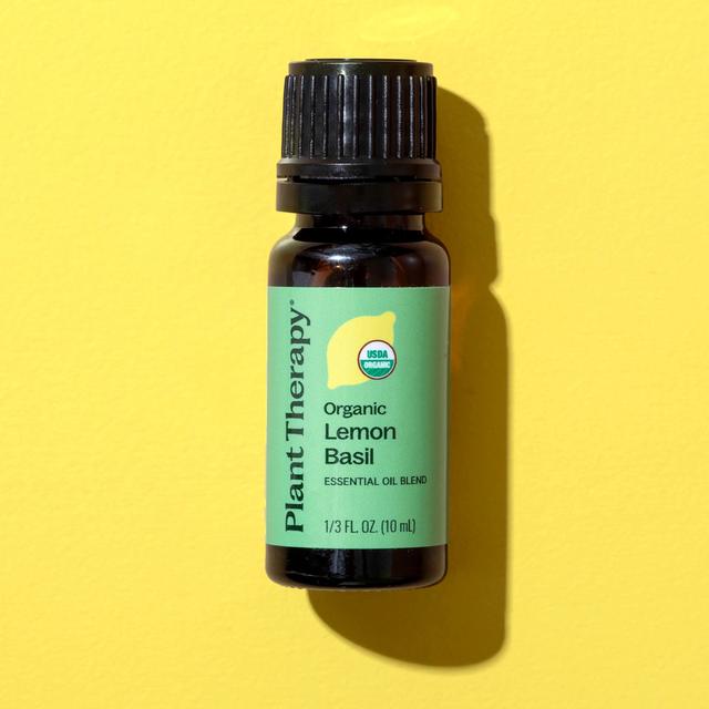 Plant Therapy Organic Lemon Basil Essential Oil Blend