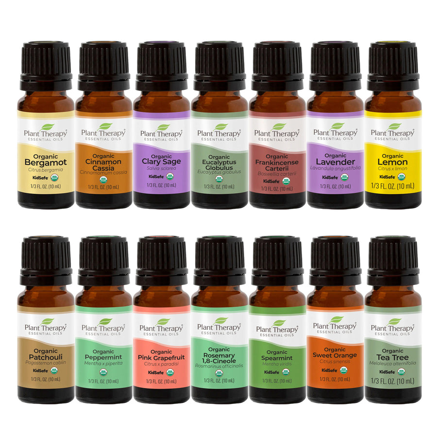 Plant Therapy Top 14 Organic Singles Set