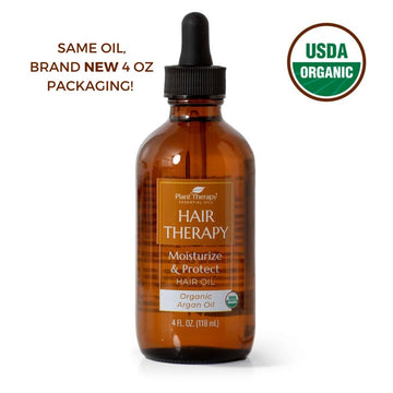 Plant Therapy Argan Organic Carrier Oil (Hair Therapy Moisturize & Protect Hair Oil)