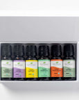 Plant Therapy Top 6 Organic Singles Essential Oil Set