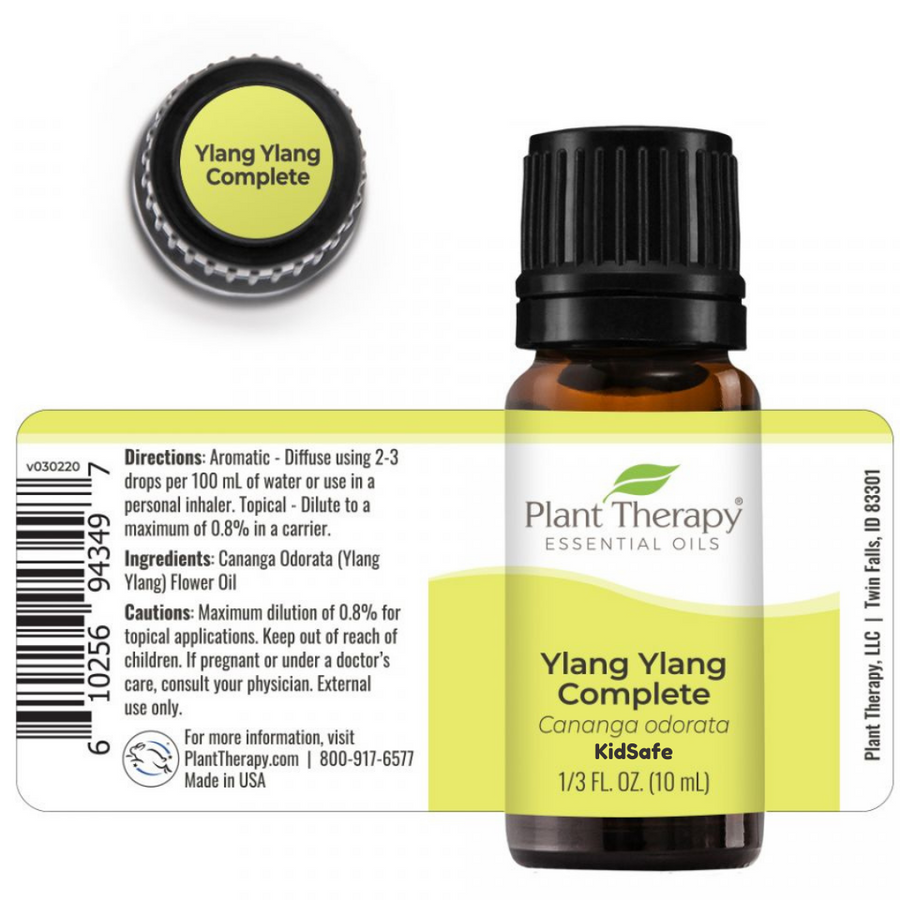 Plant Therapy Ylang Ylang Complete Essential Oil