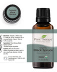 Plant Therapy Spruce Black Organic Essential Oil