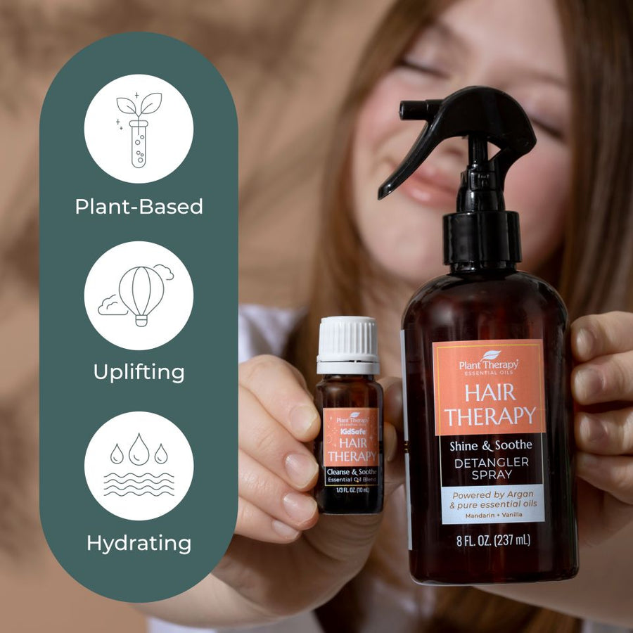 Plant Therapy Hair Therapy Cleanse & Soothe Essential Oil Blend