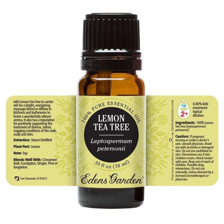 Lemon Tea Tree Essential Oil 10ml - OilyPod