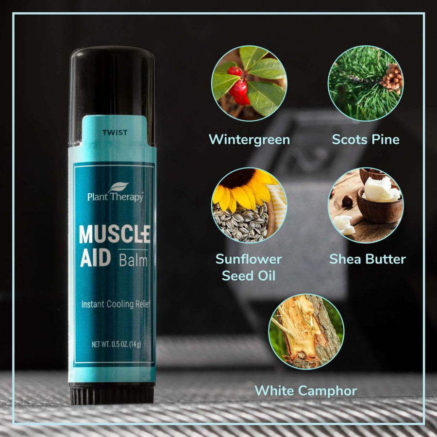 Plant Therapy Muscle Aid Balm