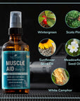 Plant Therapy Muscle Aid Body Oil 4 oz