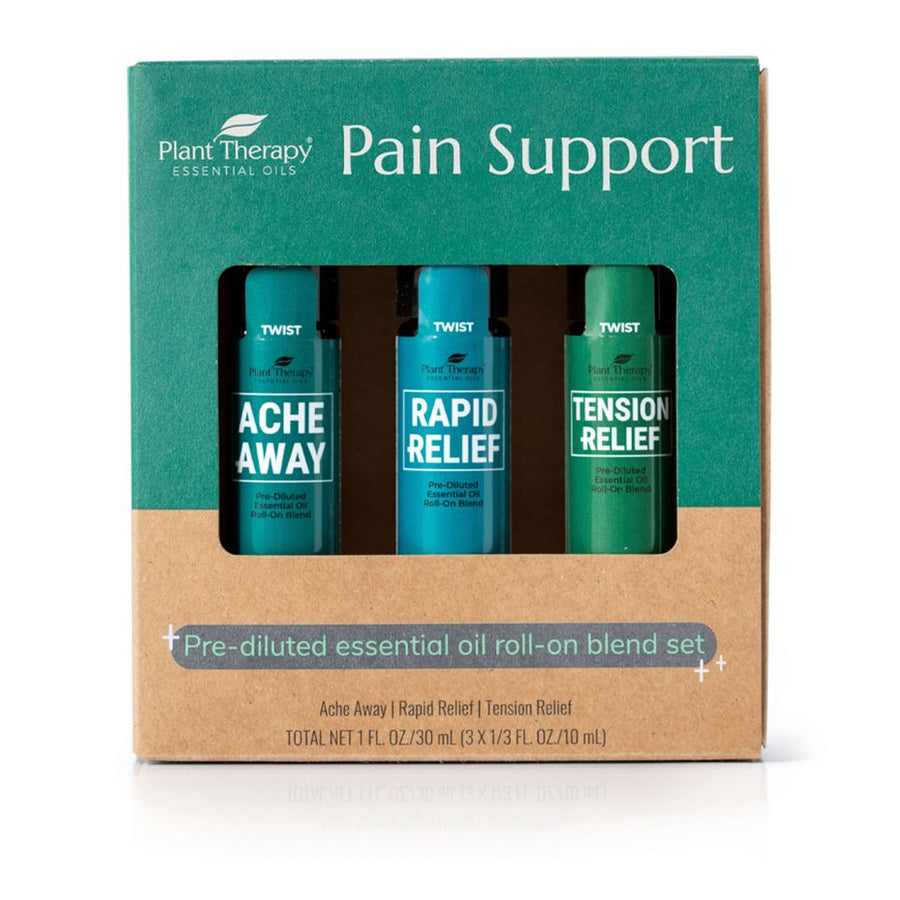 Plant Therapy Pain Support Essential Oil Blend Set