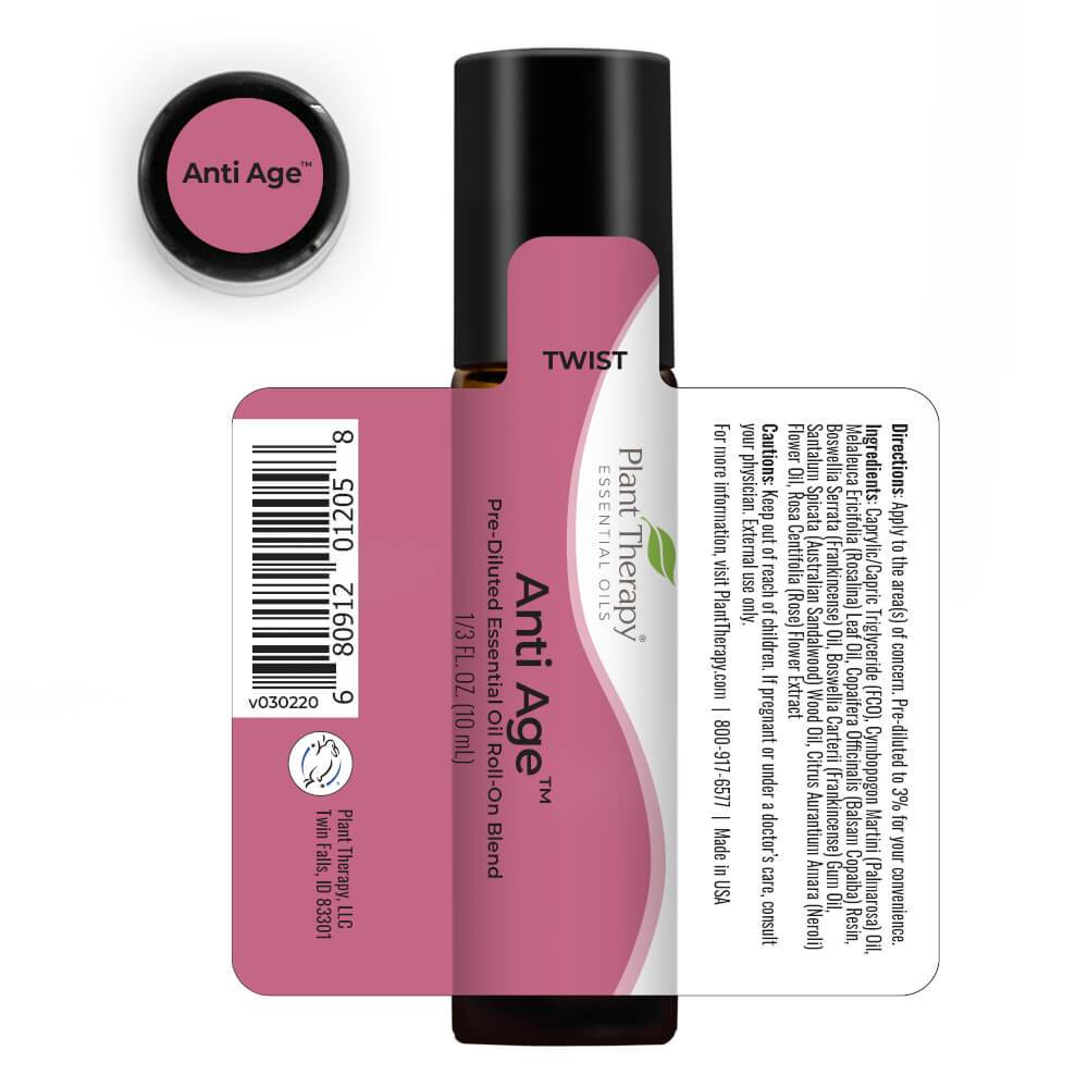 Plant Therapy Anti Age Essential Oil Blend - OilyPod