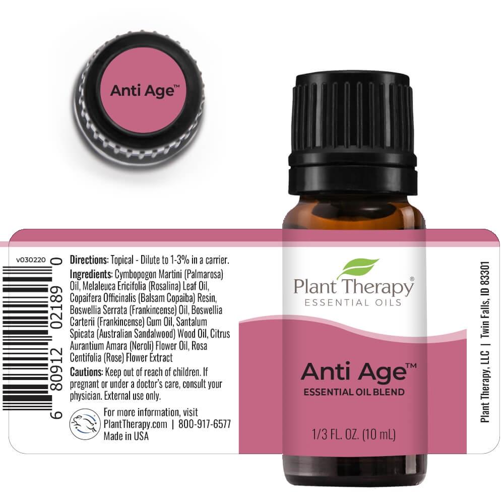 Plant Therapy Anti Age Essential Oil Blend - OilyPod