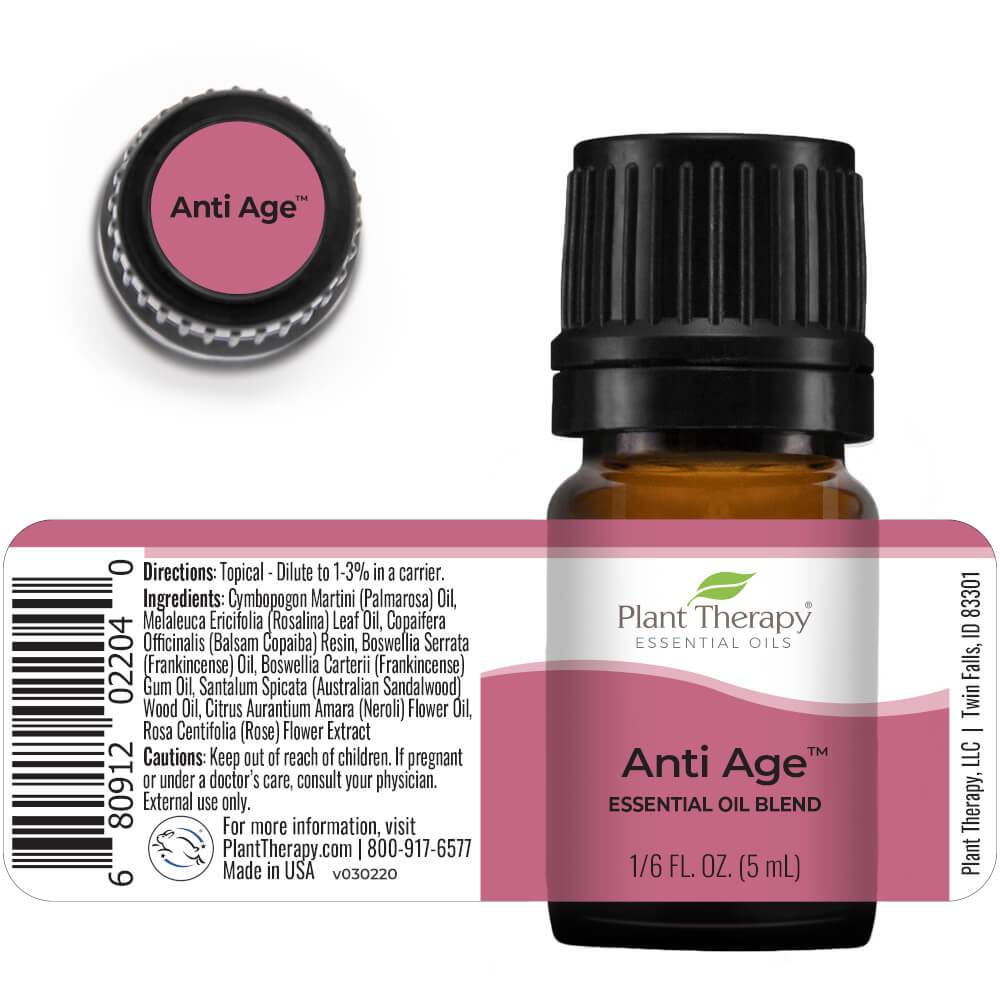 Plant Therapy Anti Age Essential Oil Blend - OilyPod