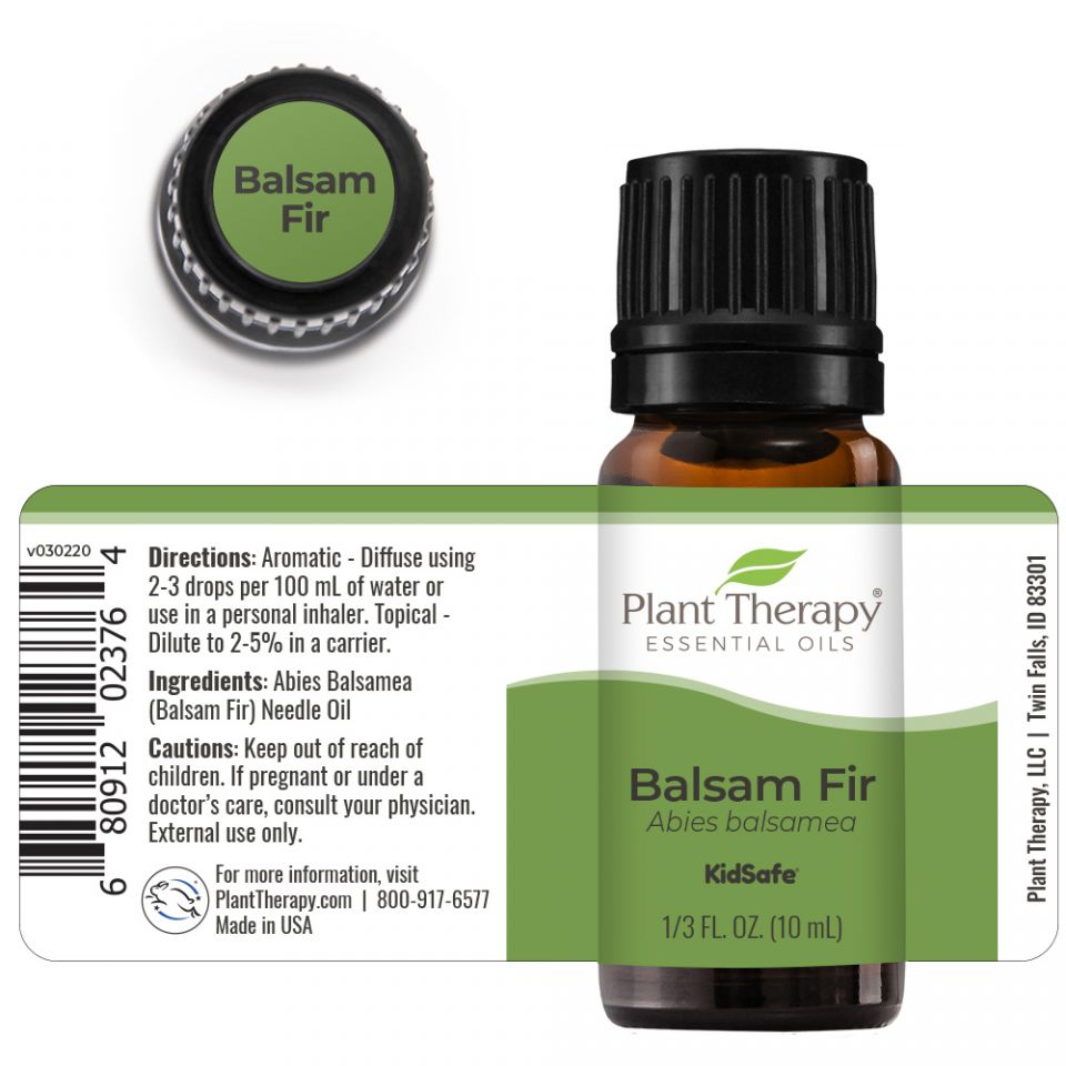 Plant Therapy Balsam Fir Essential Oil - OilyPod