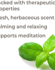 Plant Therapy Basil Linalool Organic Essential Oil - OilyPod