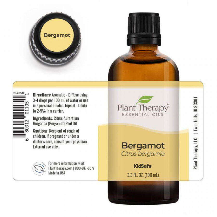Plant Therapy Bergamot Essential Oil - OilyPod