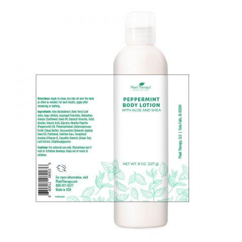 Plant Therapy Body Lotion with Aloe and Shea 8 oz - OilyPod
