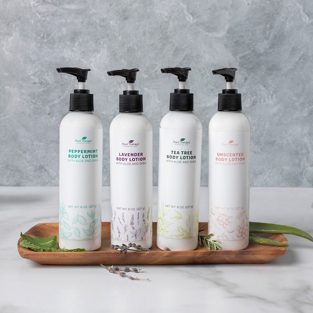 Plant Therapy Body Lotion with Aloe and Shea 8 oz - OilyPod