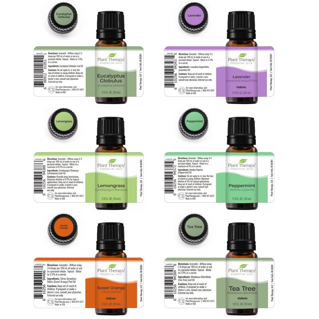 Plant Therapy Breathe Easy Set - OilyPod