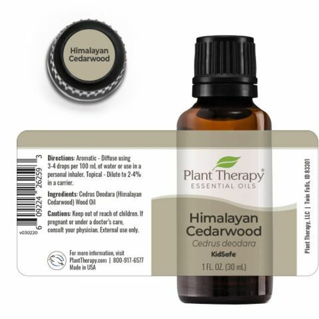 Plant Therapy Cedarwood Himalayan Essential Oil - OilyPod