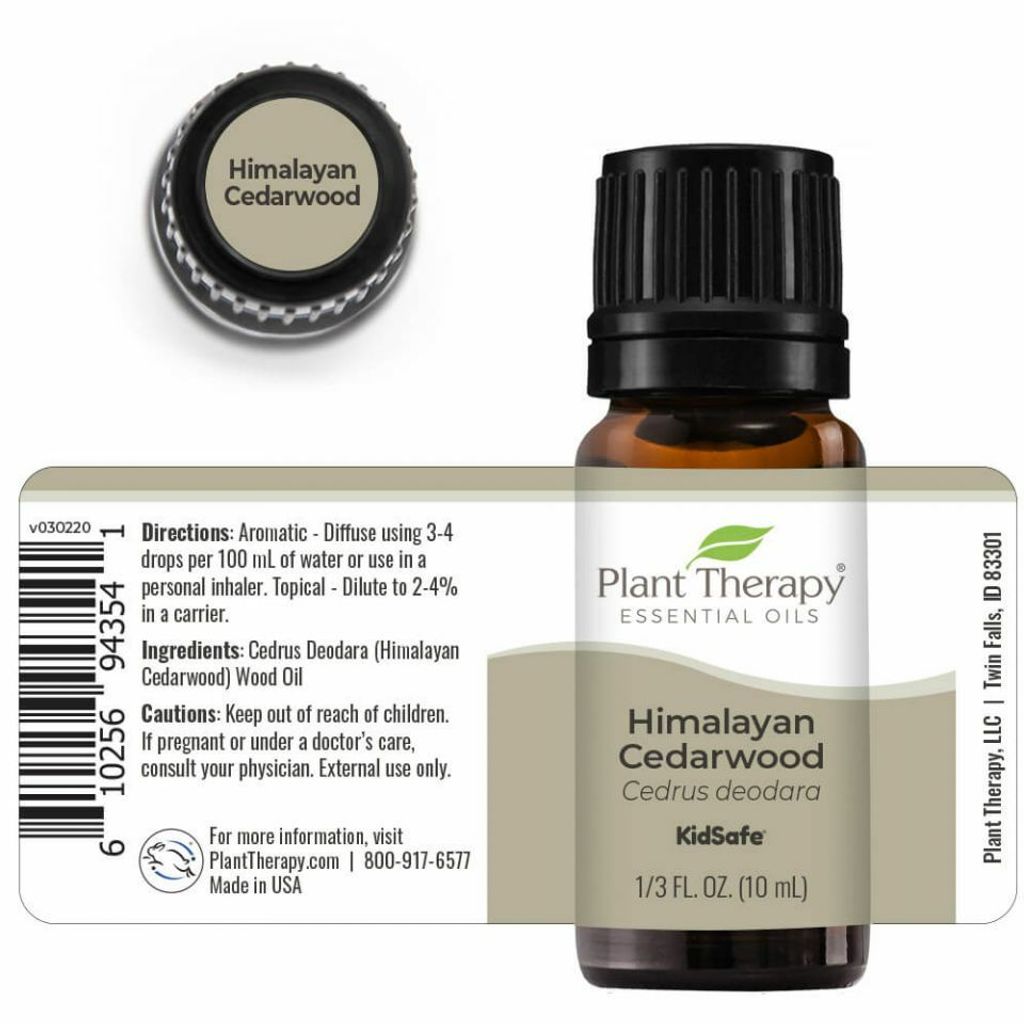 Plant Therapy Cedarwood Himalayan Essential Oil - OilyPod