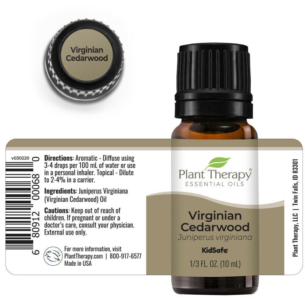 Plant Therapy Cedarwood Virginian Essential Oil - OilyPod
