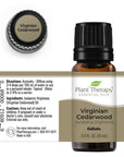 Plant Therapy Cedarwood Virginian Essential Oil - OilyPod