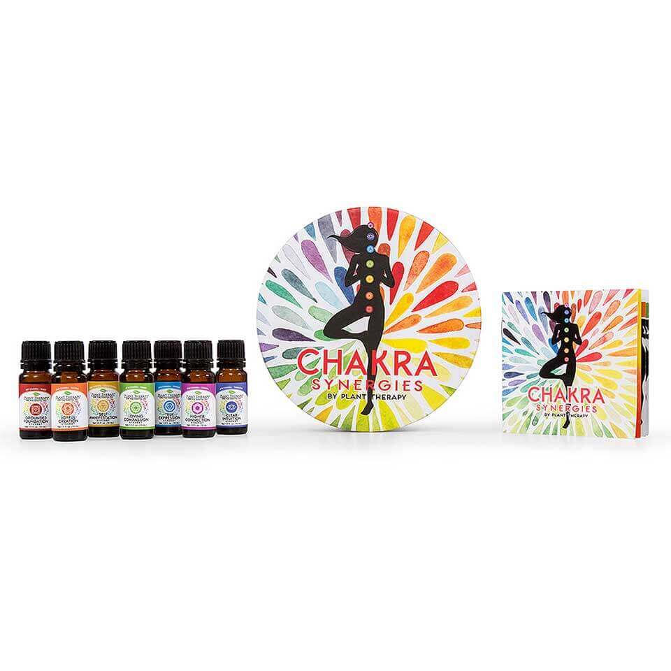 Plant Therapy Chakra Synergies Essential Oil Set - OilyPod