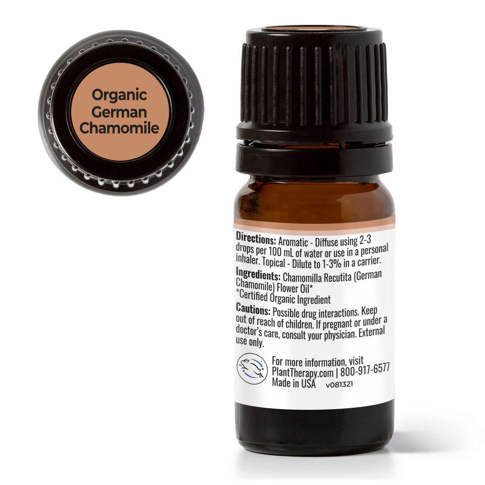 Plant Therapy Chamomile German Organic Essential Oil - OilyPod