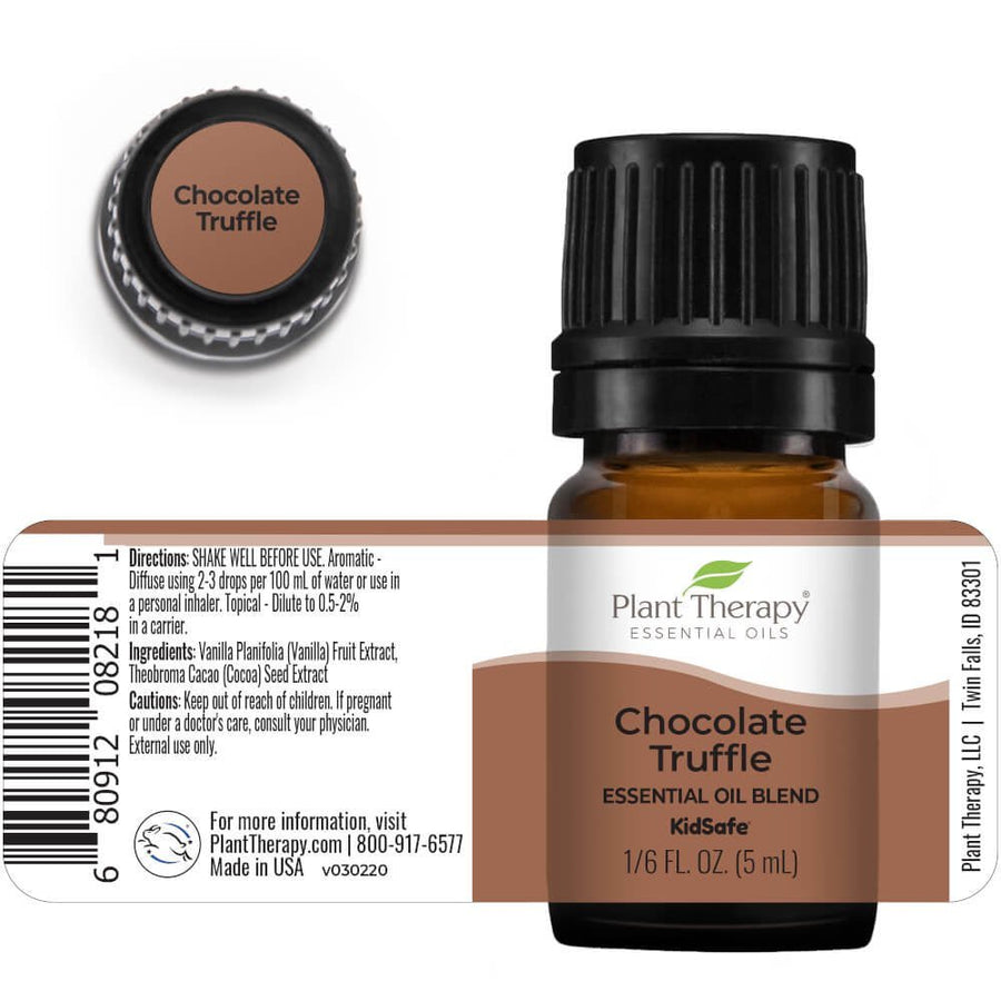 Plant Therapy Chocolate Truffle Essential Oil Blend - OilyPod