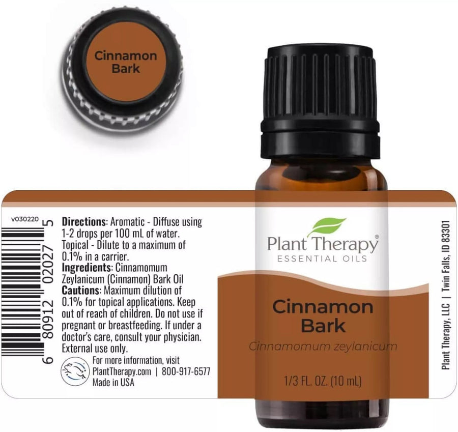 Plant Therapy Cinnamon Bark Essential Oil - OilyPod
