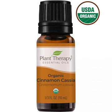 Plant Therapy Cinnamon Cassia Organic Essential Oil - OilyPod