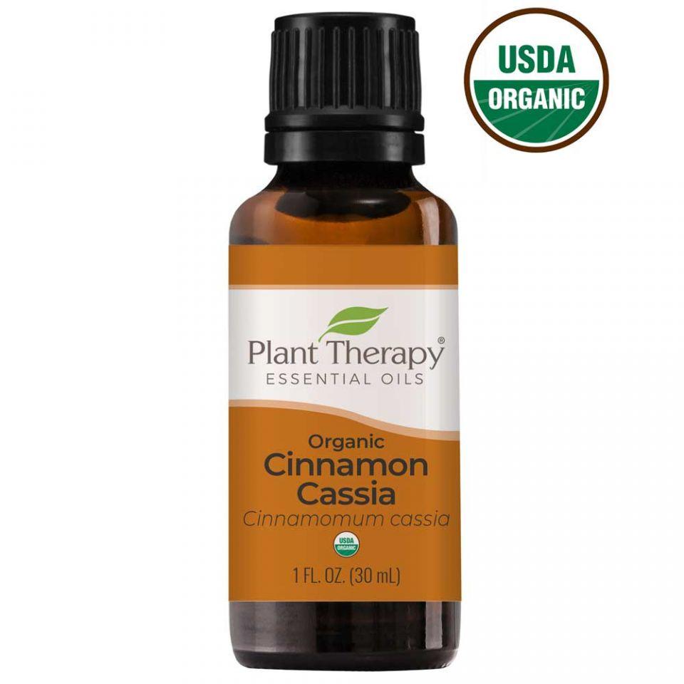 Plant Therapy Cinnamon Cassia Organic Essential Oil - OilyPod