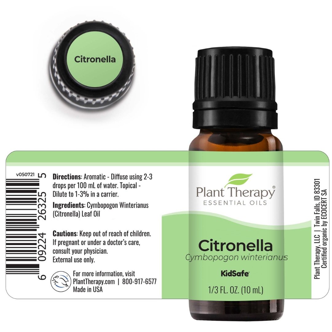 Plant Therapy Citronella Essential Oil - OilyPod