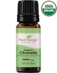 Plant Therapy Citronella Organic Essential Oil - OilyPod