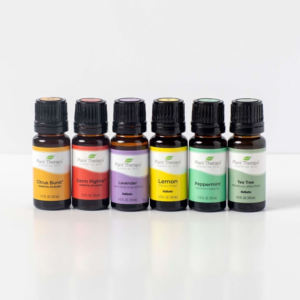 Plant Therapy Cleaning Essential Oil Set - OilyPod