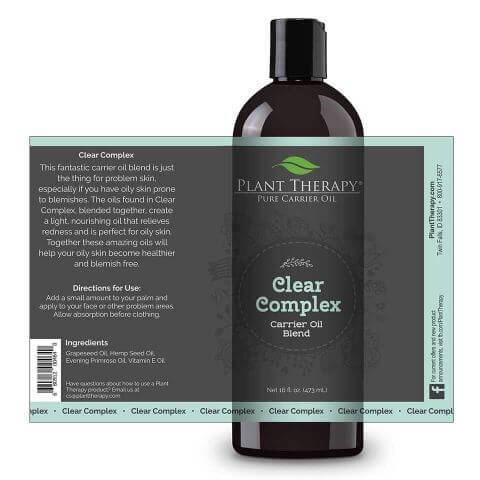 Plant Therapy Clear Complex Carrier Oil Blend - OilyPod