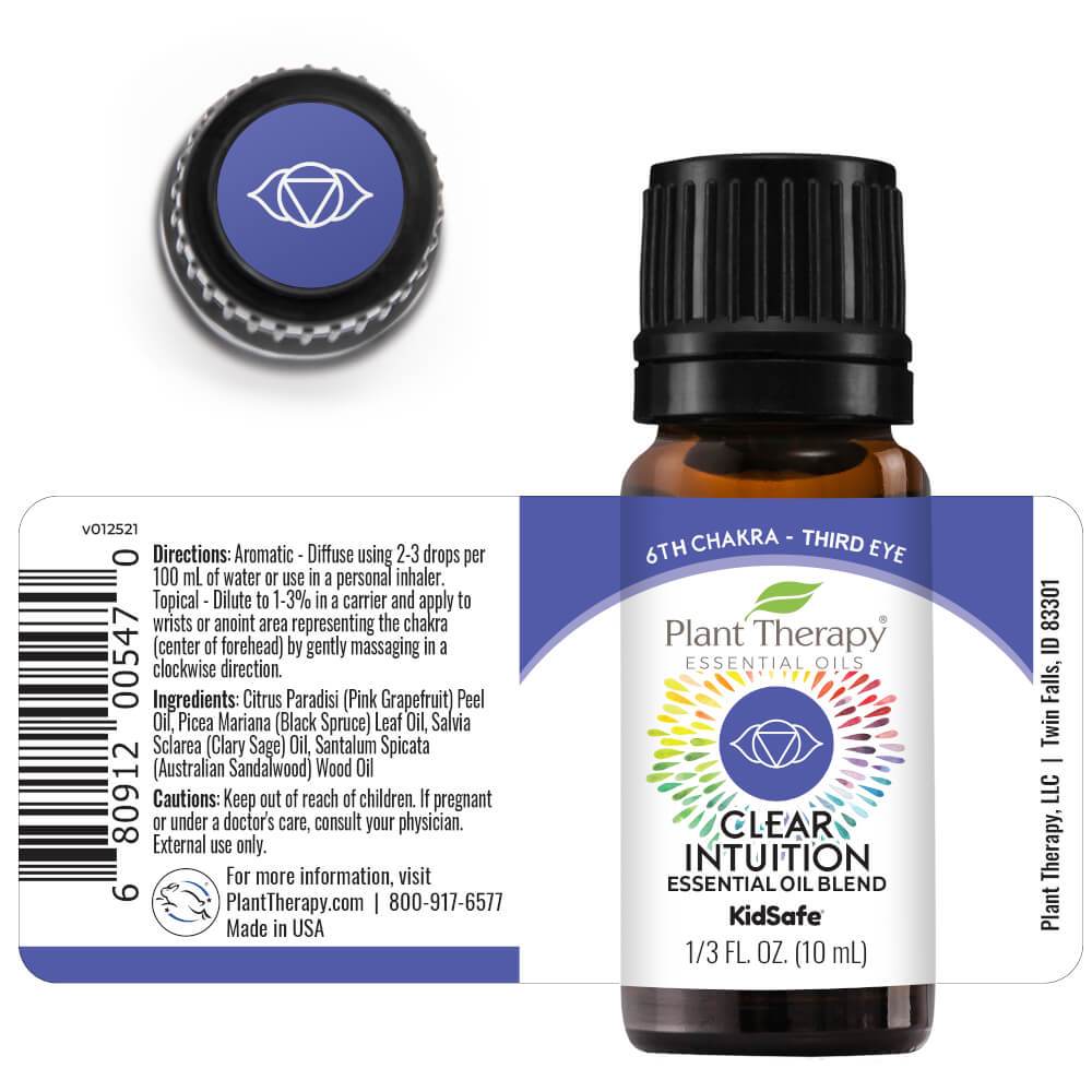Plant Therapy Clear Intuition (Brow Chakra) Essential Oil - OilyPod