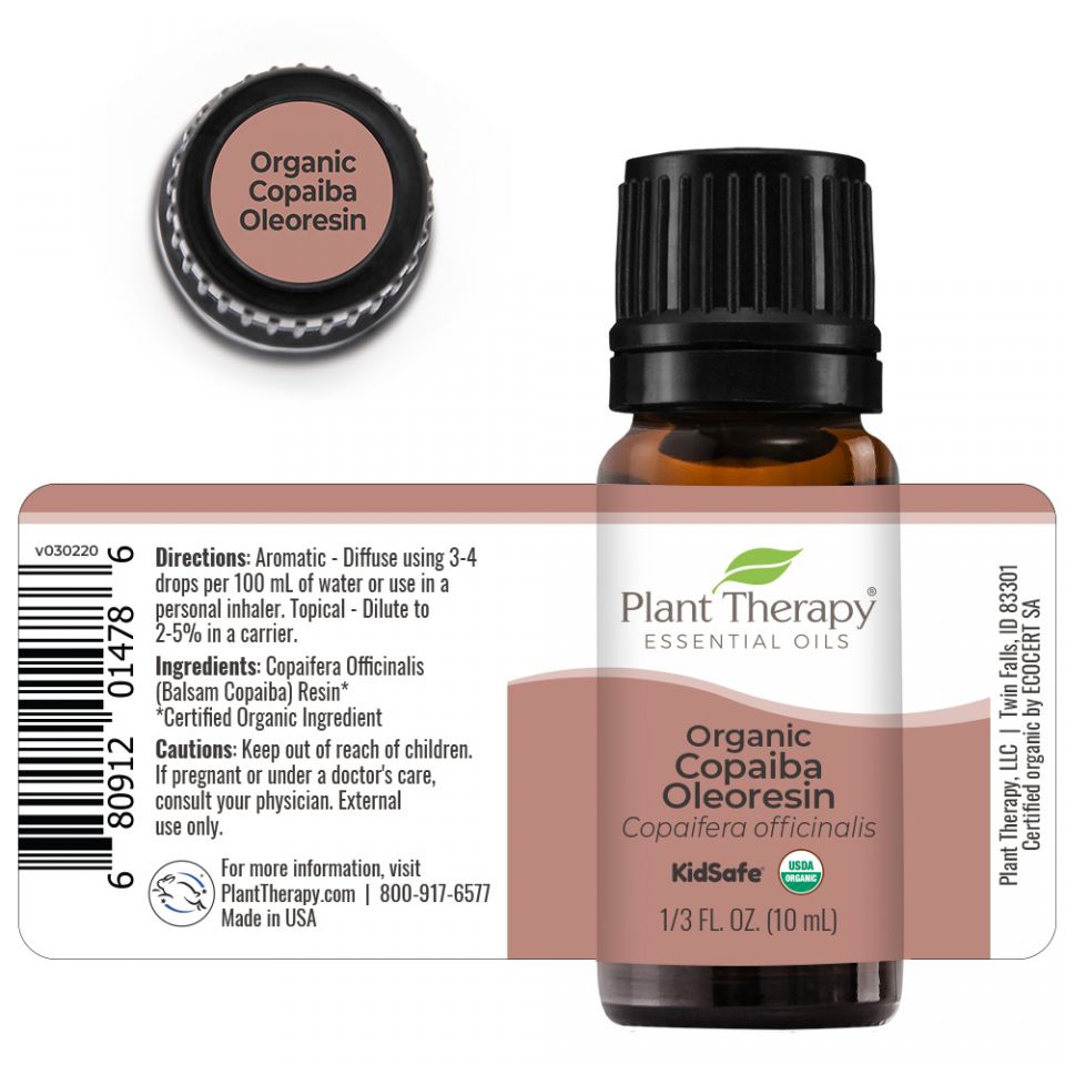 Plant Therapy Copaiba Organic Oleoresin - OilyPod