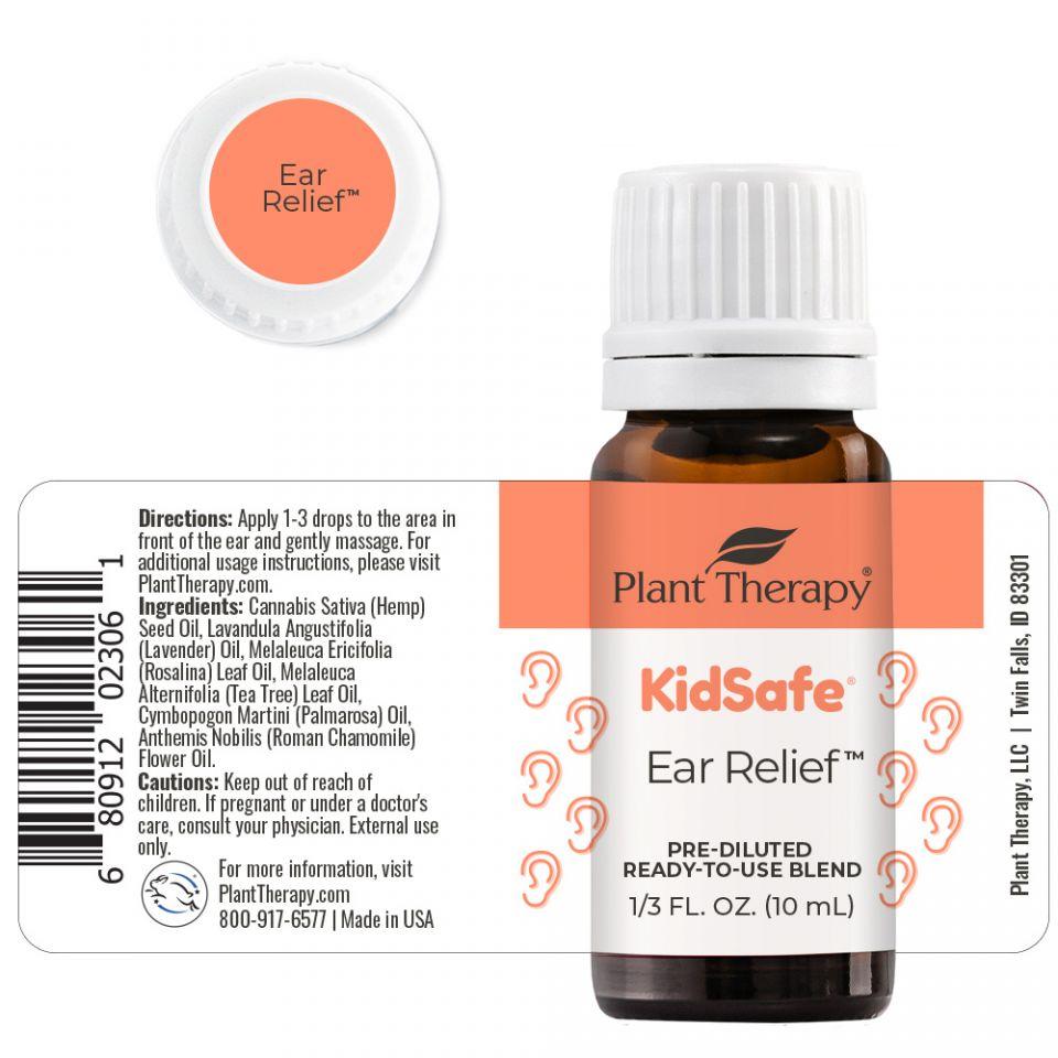 Plant Therapy Ear Relief KidSafe Essential Oil - OilyPod
