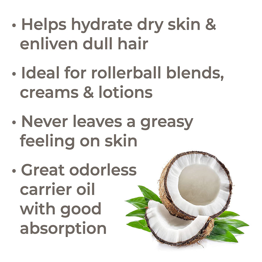 Plant Therapy Fractionated Coconut Organic Carrier Oil - OilyPod